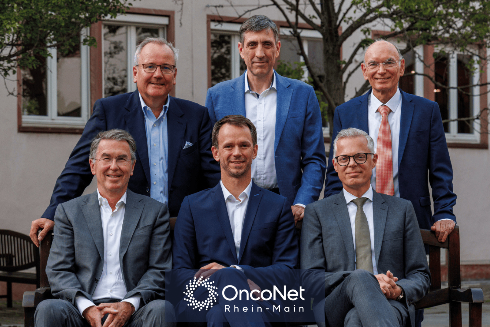 Der Vorstand von OncoNet Rhein - Main Gruppenfoto vom Vorstand OncoNet Rhein-Main